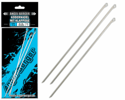 🎣 Angel-Berger Ködernadel mit Klappöse 3 Stück Baiting Needle Köder Nadel Werkzeug Angeln 🎣 Angebot bei HelloDeals