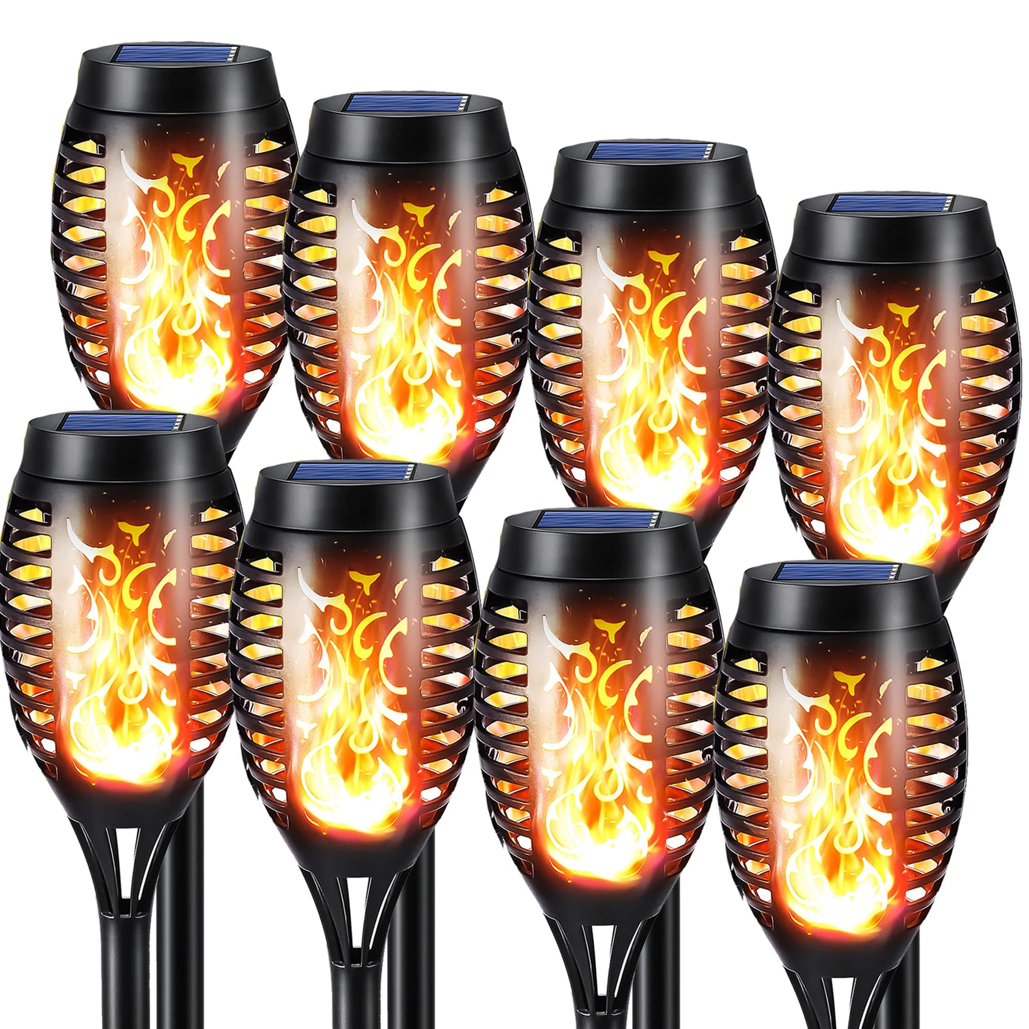 NEXVIN 8 Stück Solarlampen für Außen Garten 🌞🔥