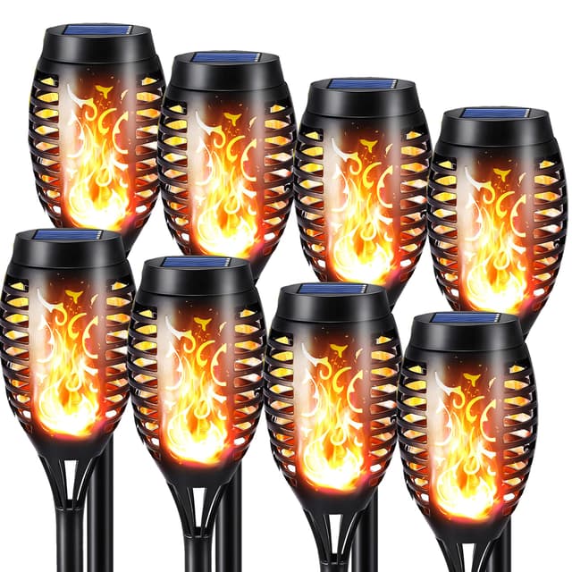 NEXVIN 8 Stück Solarlampen für Außen Garten 🌞🔥