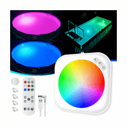 DeeprBlu 2025 Verbesserte LED Poolbeleuchtung Unterwasser 🌊🏊‍♂️ Angebot bei HelloDeals