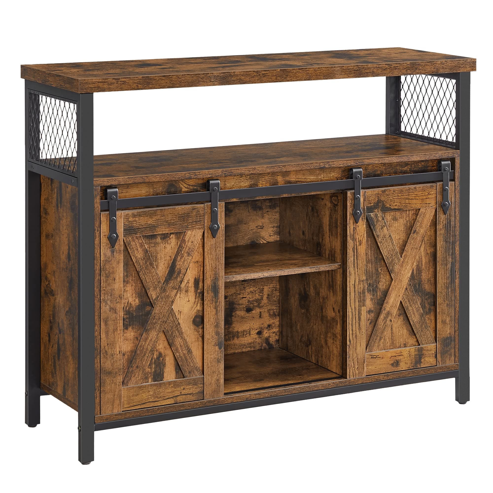 VASAGLE Sideboard, Küchenschrank mit Schiebetüren 🏡🌟