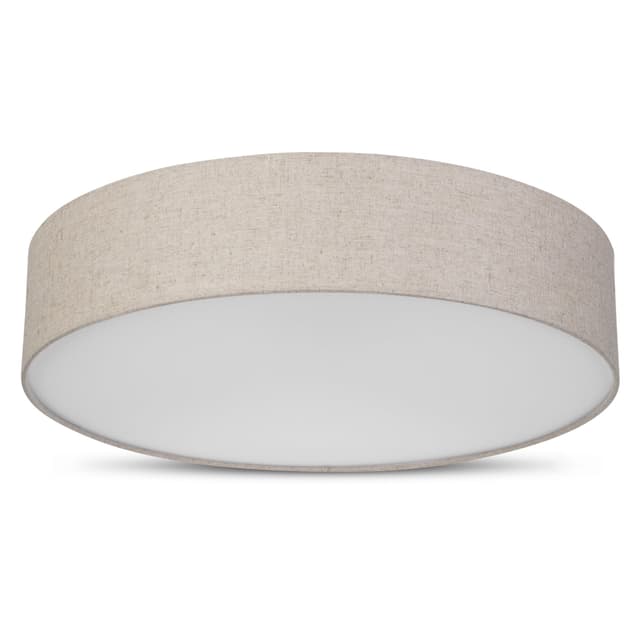 🌟 Angebot: REV Deckenlampe - LED Deckenleuchte rund 50cm taupe Ø 50 cm