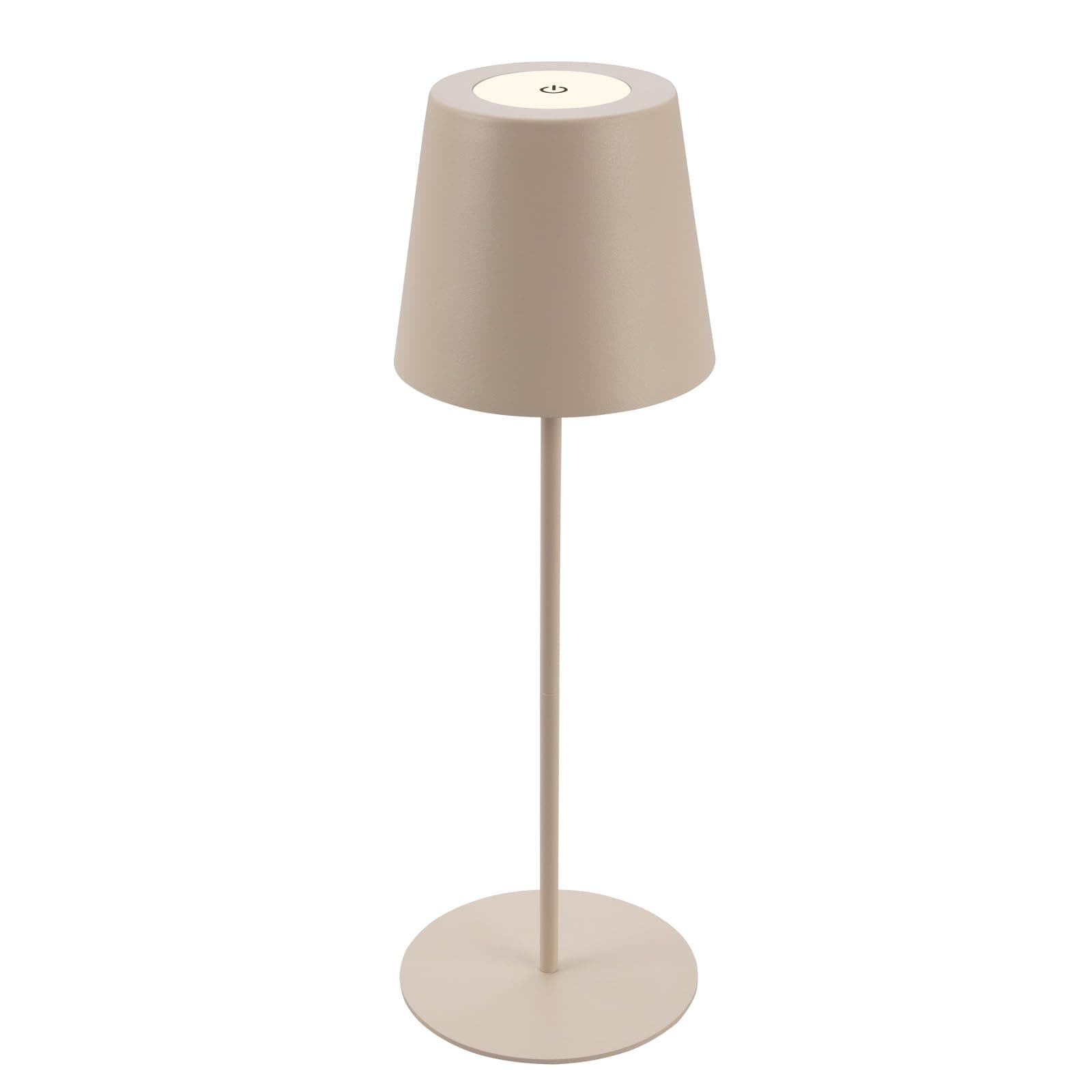 🌟 BRILONER LED Tischlampe kabellos mit Touch, dimmbar in Stufen, höhenverstellbar 36x10,5 cm 🌙
