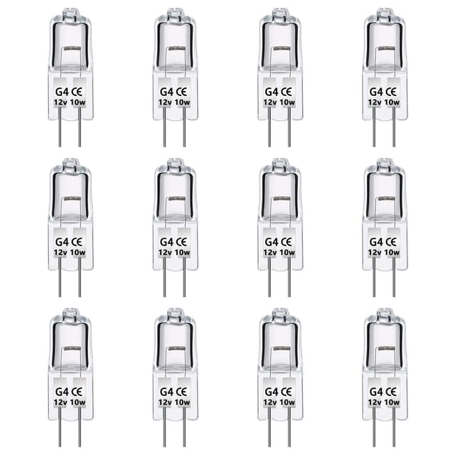 Angebot: Caldarax 12 Stück G4 10W Halogenglühbirne 12V 🔆