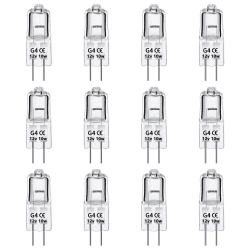 Angebot: Caldarax 12 Stück G4 10W Halogenglühbirne 12V 🔆 Angebot bei HelloDeals