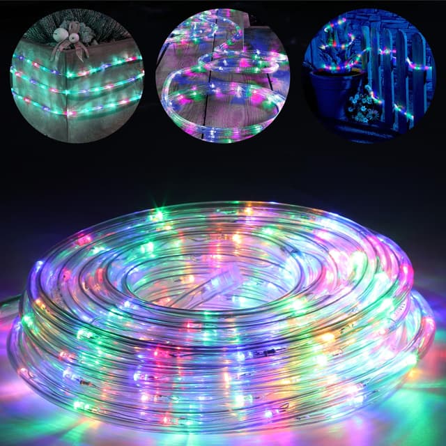 Lospitch 20m LED Lichtschlauch Außen 🌟 Deko, Party, Hochzeit 🎉