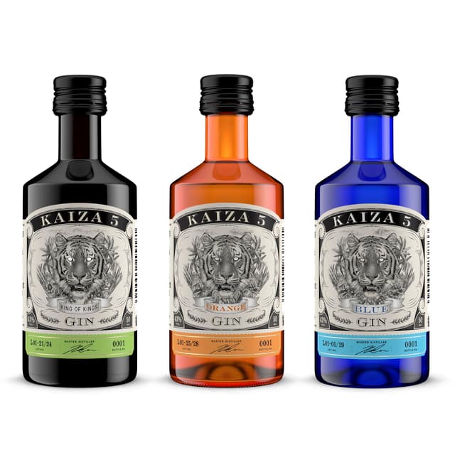 KAIZA 5 GIN Tasting Set – Deine südafrikanische Gin-Expedition 🍸✨