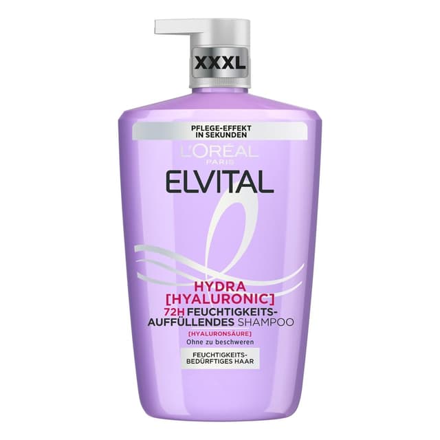 🌟 L'Oréal Paris Elvital Hydra Hyaluronic XXXL Shampoo Angebot 🛍️