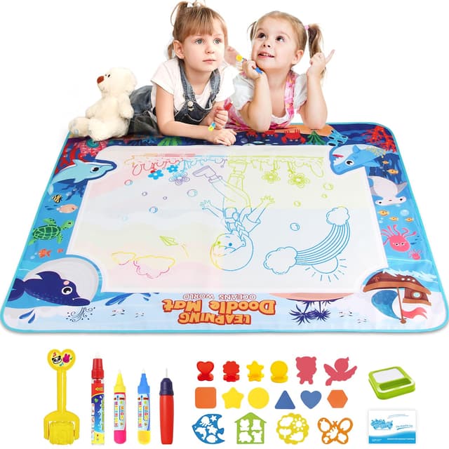 Chellago Magic Mat: Aqua Magic Doodle Painting Mat für Kinder 🎨🌟