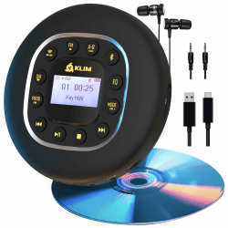 KLIM Journey Tragbarer CD-Player Walkman 🎵🔊 Angebot bei HelloDeals