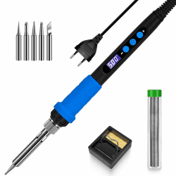 Lötkolben-Set mit LCD-Anzeige und automatischem Schlafmodus 🛠️ Angebot bei HelloDeals