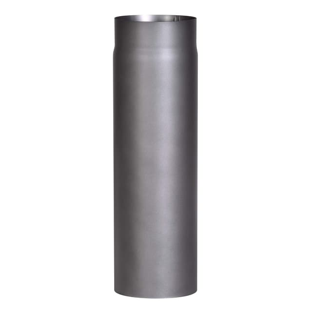 🔥🛠️ FIREFIX RD150/5 Ofenrohr aus Stahl 150mm - 500mm, Senotherm, dunkelgrau