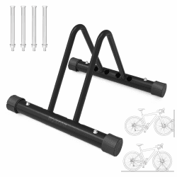 🚲 Wyxron Fahrradständer Boden | DIY Fahrradhalter Professional Stahl | Mountainbike Rennrad MTB(1P)