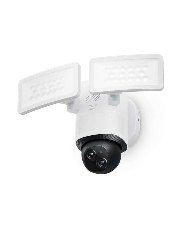 🌟 Eufy Sicherheitsflutlichtkamera E340 - 360° Schwenk- & Neigefunktion - 24/7 Aufnahme - Dual-Band Wi-Fi - 2.000 Lumen - HomeBase 3-kompatibel 🌟