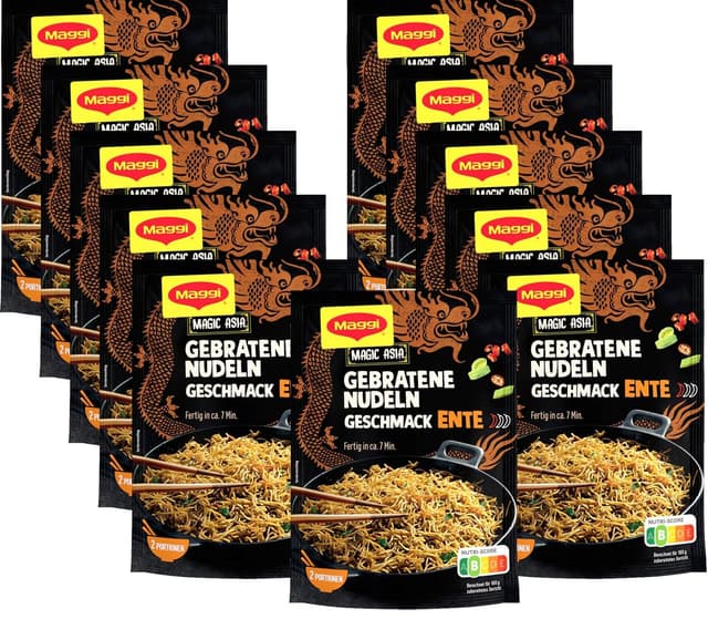 Angebot: MAGGI Magic Asia Gebratene Nudeln Geschmack Ente 🍜🦆
