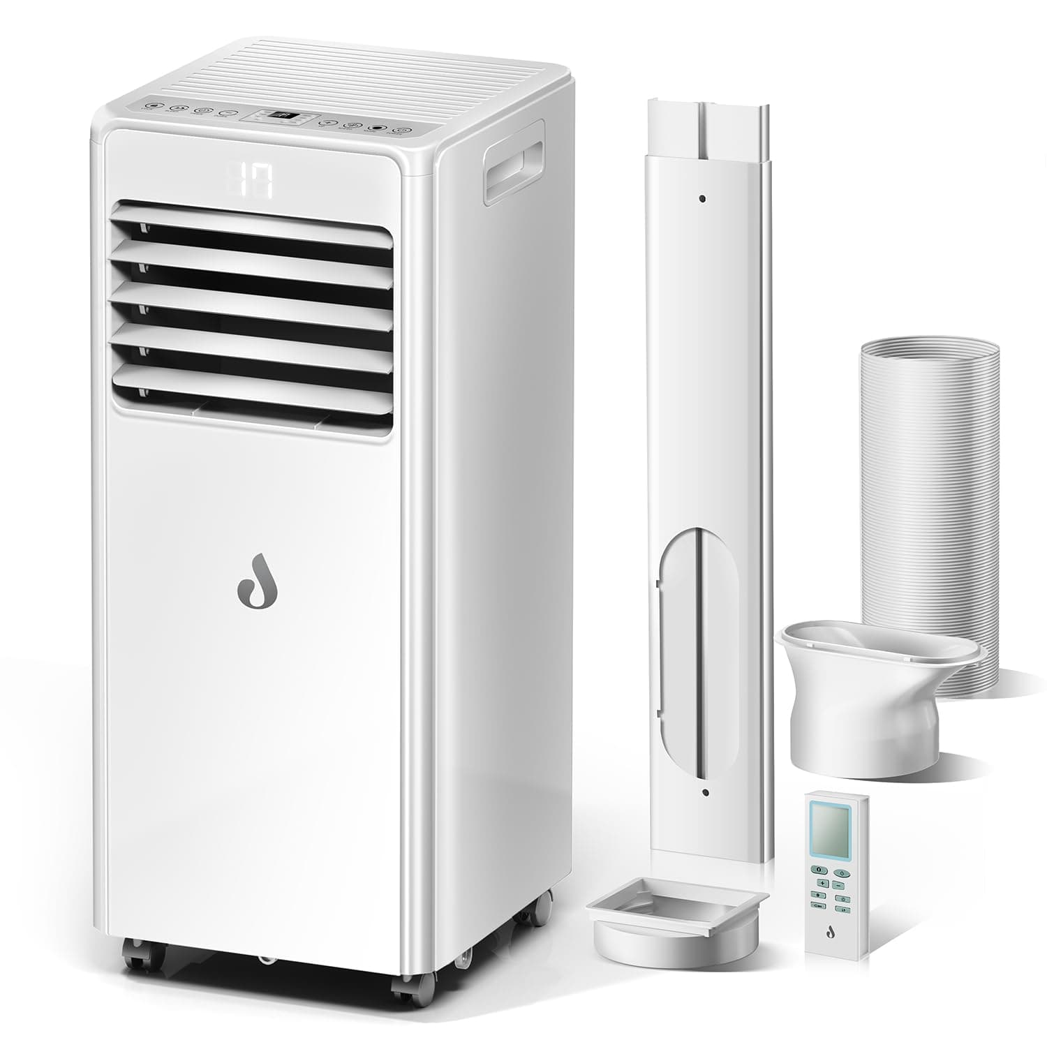 4-in-1 Klimaanlage Mobil, 9000 BTU Mobile Klimaanlage 🌬️❄️