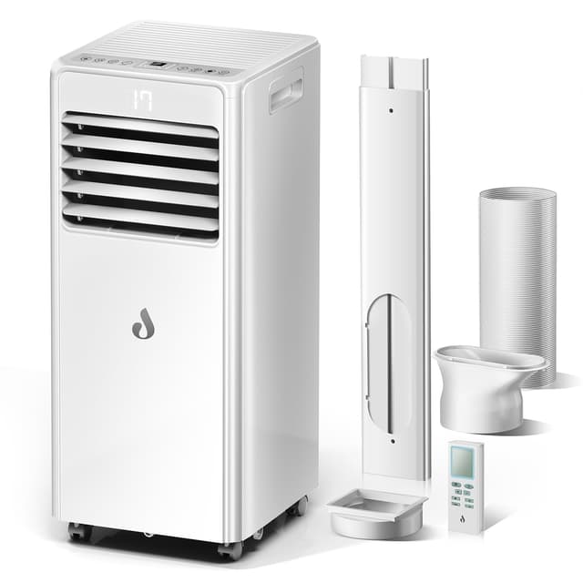 4-in-1 Klimaanlage Mobil, 9000 BTU Mobile Klimaanlage 🌬️❄️
