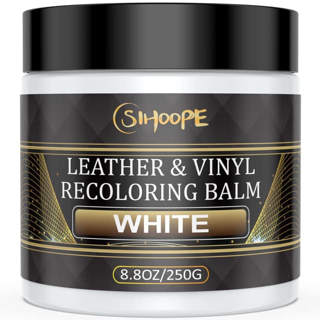 SIHOOPE Weiß-Leder-Reparatur-Set, 250ml 🛋️