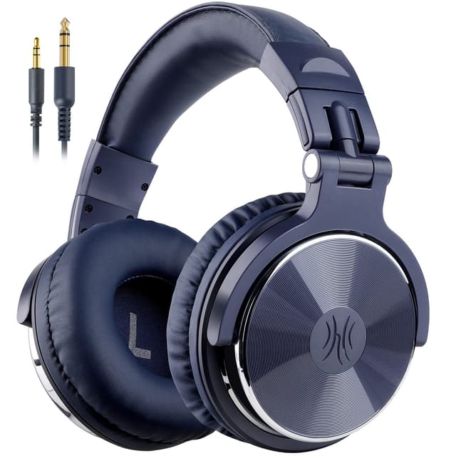 🎧 OneOdio Over Ear Kopfhörer Pro-10 Blau mit Bassklang und Share-Port