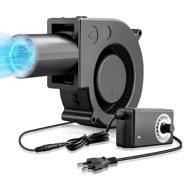 🌬️ Radiallüfter 12V, 220V Gebläse Lüfter mit Controller | Hochwertiges Turbinengebläse für Kühlung und Belüftung
