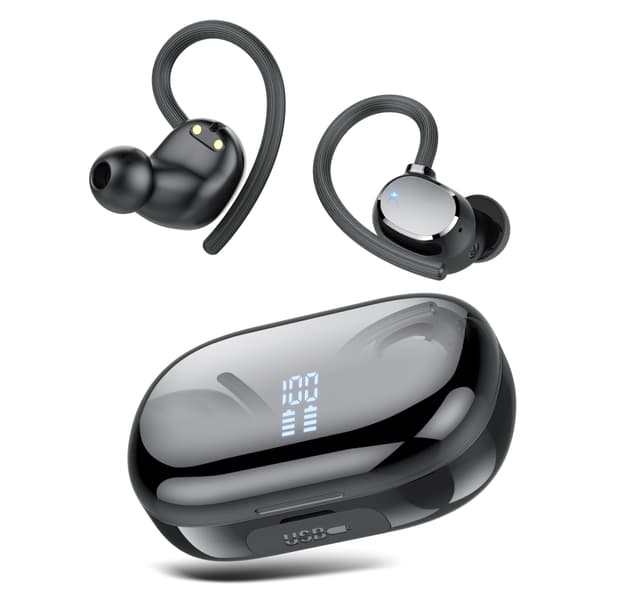 🎧 Bluetooth Kopfhörer mit 128Std Spielzeit und ENC Mic 🌙