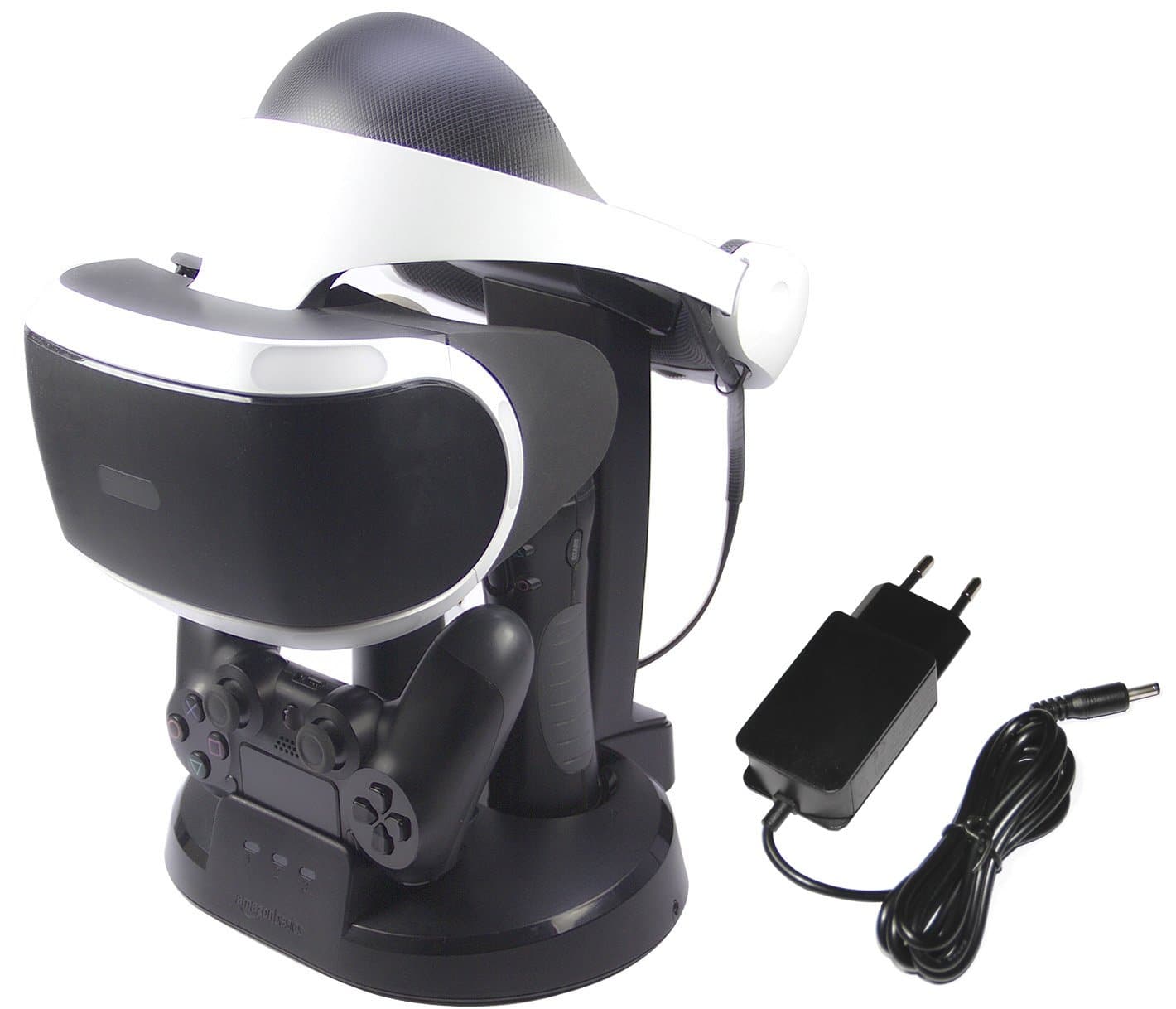 🎮 Amazon Basics Ladestation und Ständer für PlayStation VR in Schwarz 🖤
