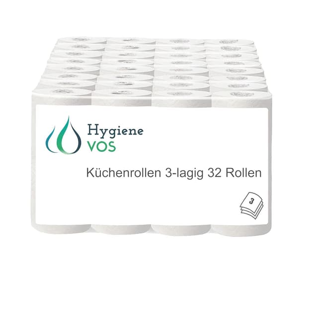 🌟 Mega Deal! Hygiene VOS 32 Küchenrolle - Original Saugstarke Wischtücher 🧼