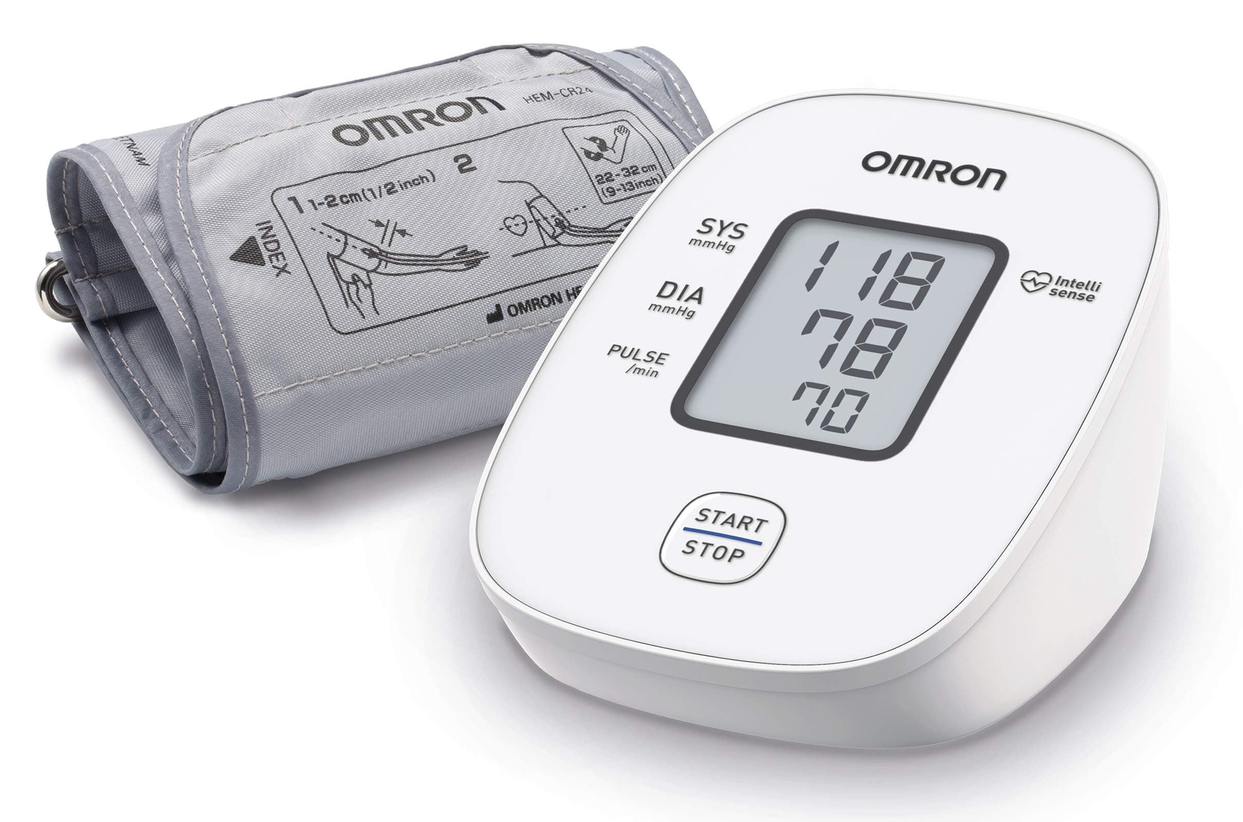OMRON X2 Basic – Klinisch validiertes automatisches Oberarm-Blutdruckmessgerät 🩺💖