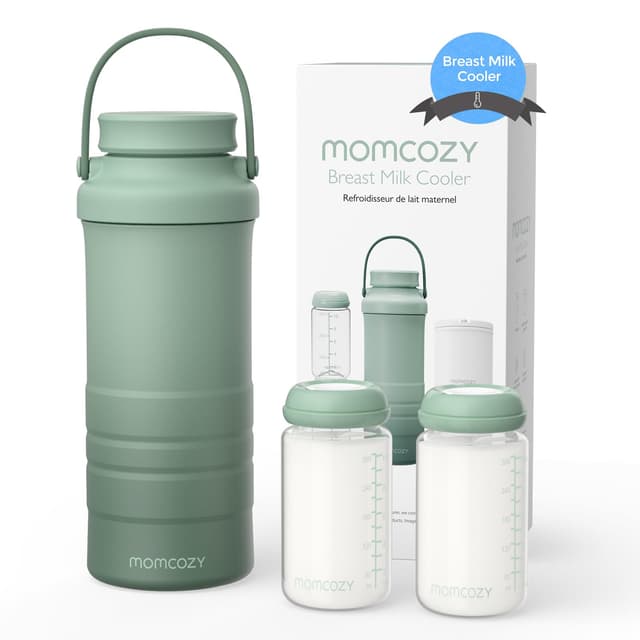 Momcozy Tragbarer Muttermilchkühler für draußen (628 ml) 🍼❄️