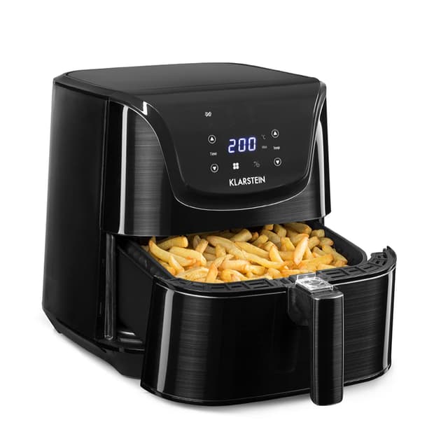 🍟🔥 Klarstein Heißluftfritteuse - Sparsamer Airfryer für knusprige Pommes 🍗