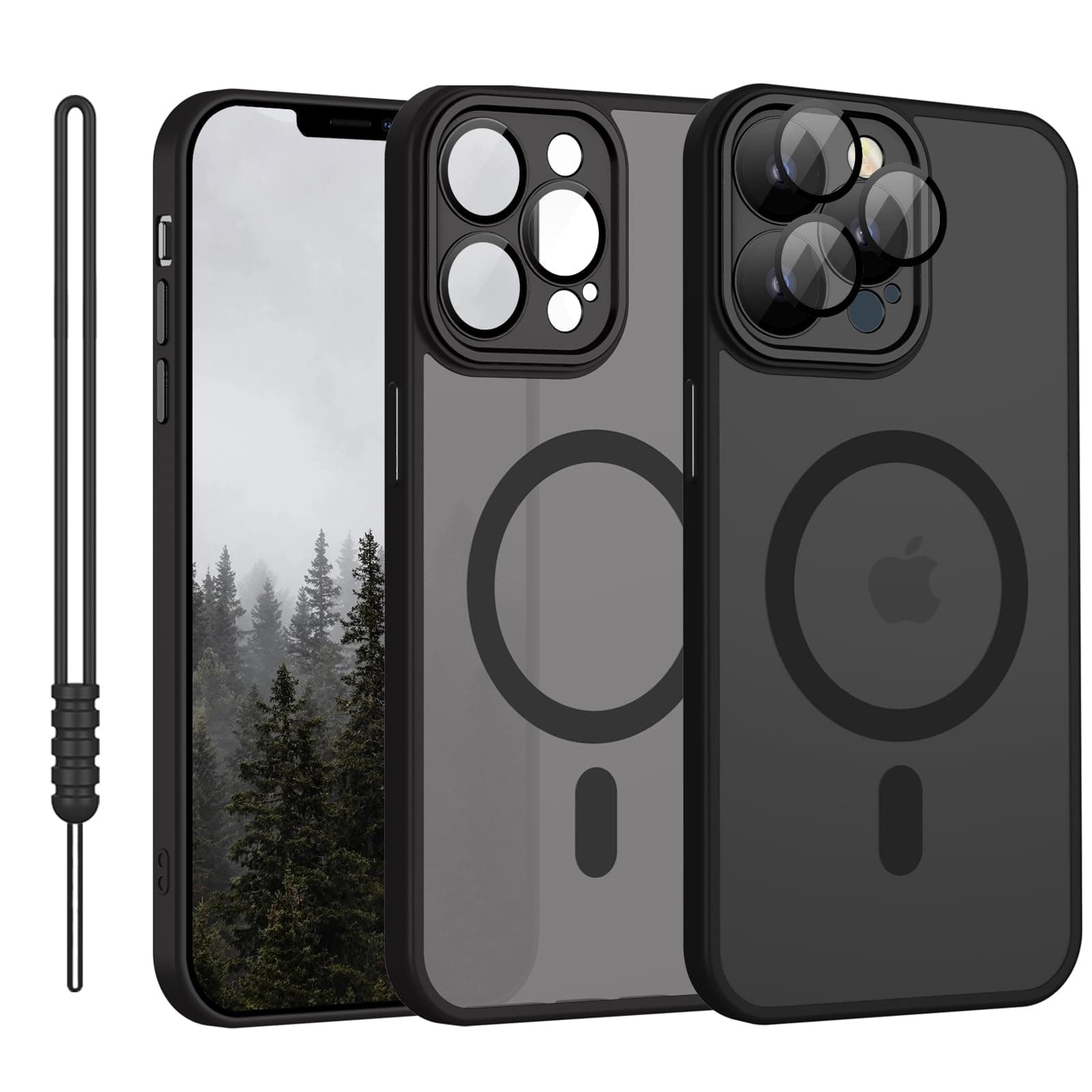 📱 iPhone 11 Pro Hülle mit MagSafe - Matt Schwarz