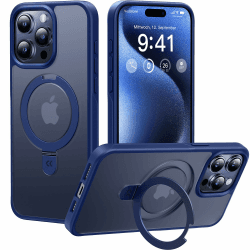 CASEKOO 2025 Neu Magic Stand für iPhone 15 Pro Hülle für MagSafe - Blau | Angebot