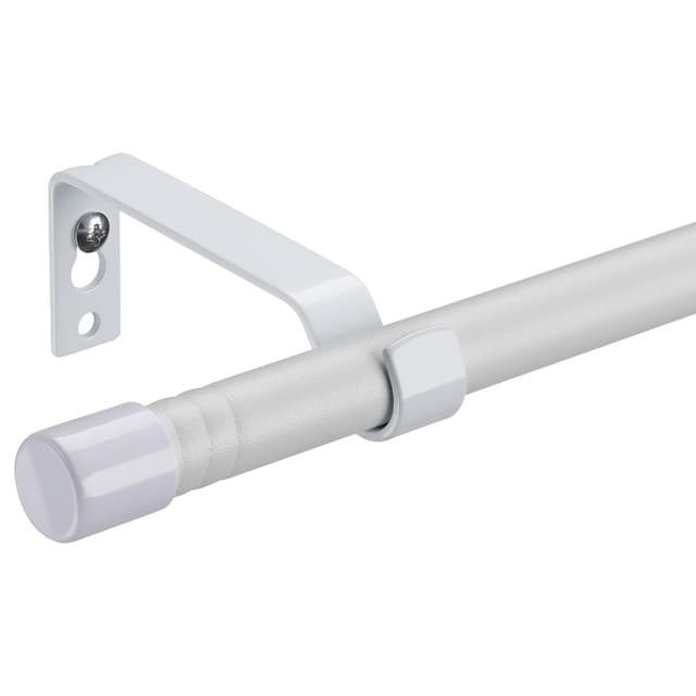 🔥 HARRMS Gardinenstange Matt Weiß 76-224cm - 15.99€ 🎉