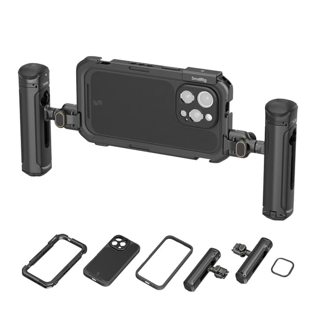 📱🎥 SMALLRIG Phone Video Cage Dual Handheld Kit für iPhone 16 Pro 🎬🔥