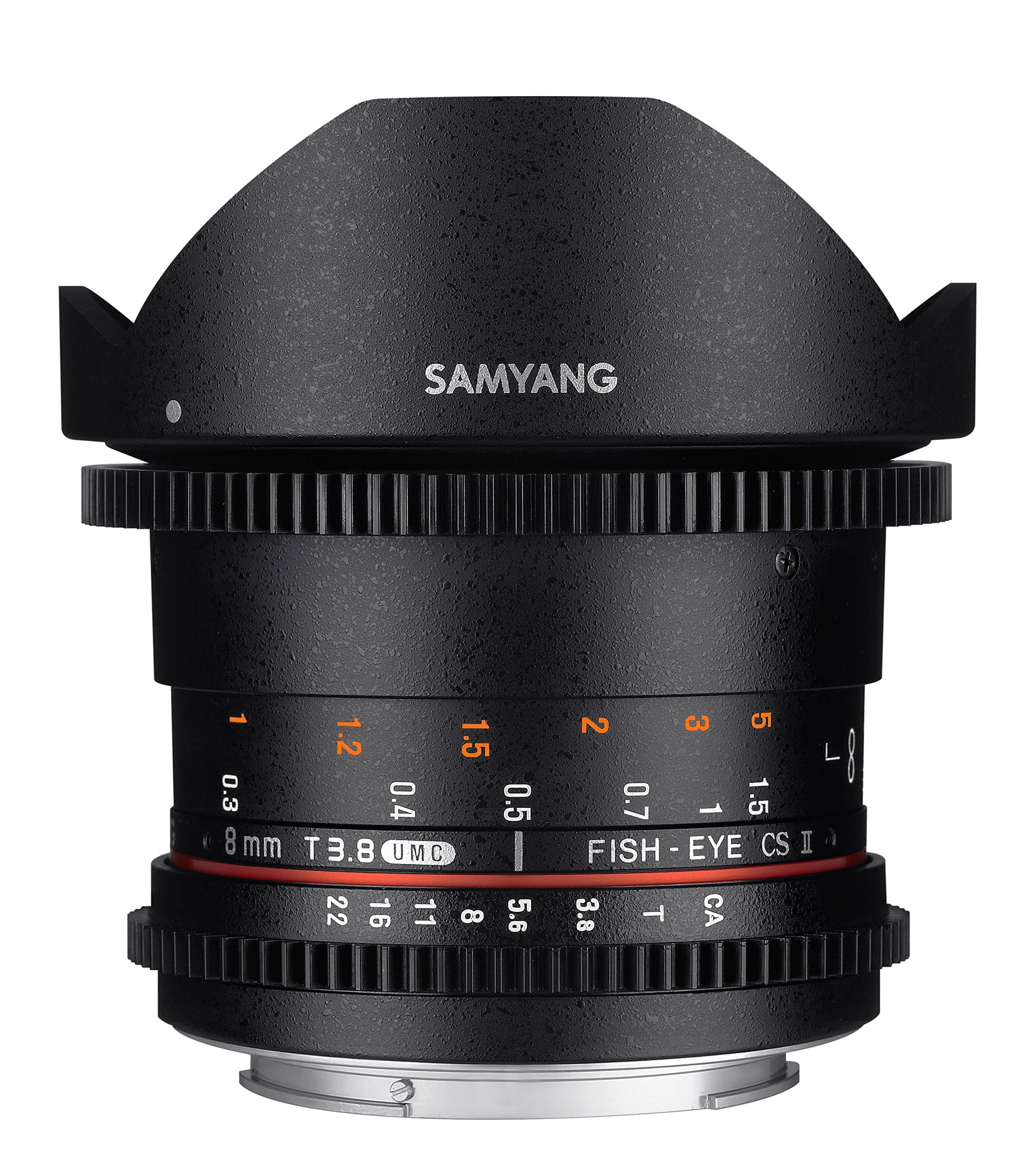 📸🌟 Spektakulärer Deal! Samyang 13008T3.8N 8mm T3.8 VDSLR UMC Fish-Eye CS II Objektiv für Nikon 🌟📸
