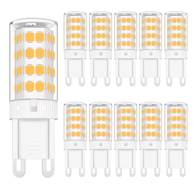 TIAFELNGLY G9 LED Warmweiß 5W - 10er Pack