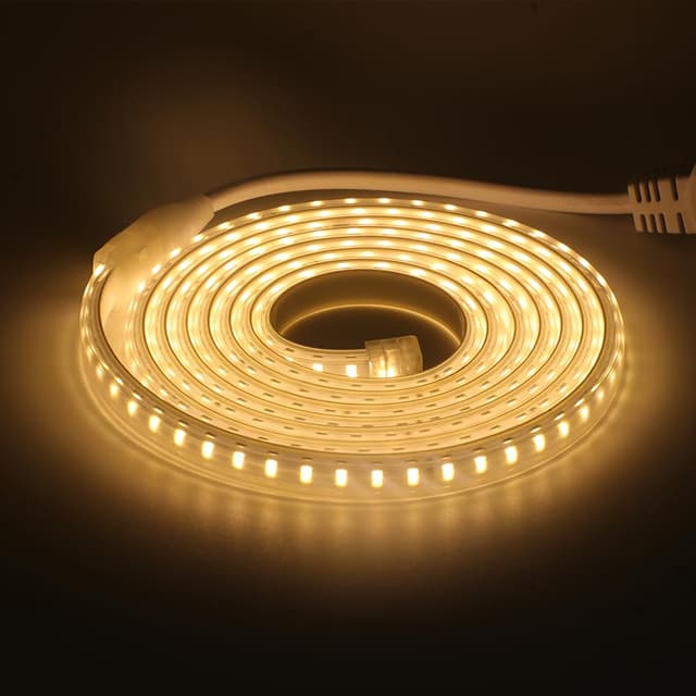 Wisada 10 Meter LED Streifen Warmweiß 🌟 Hochwertiges Material & Wasserdicht IP65 🌈 Flexibler Lichtbalken für Dekoration & Beleuchtung 💡
