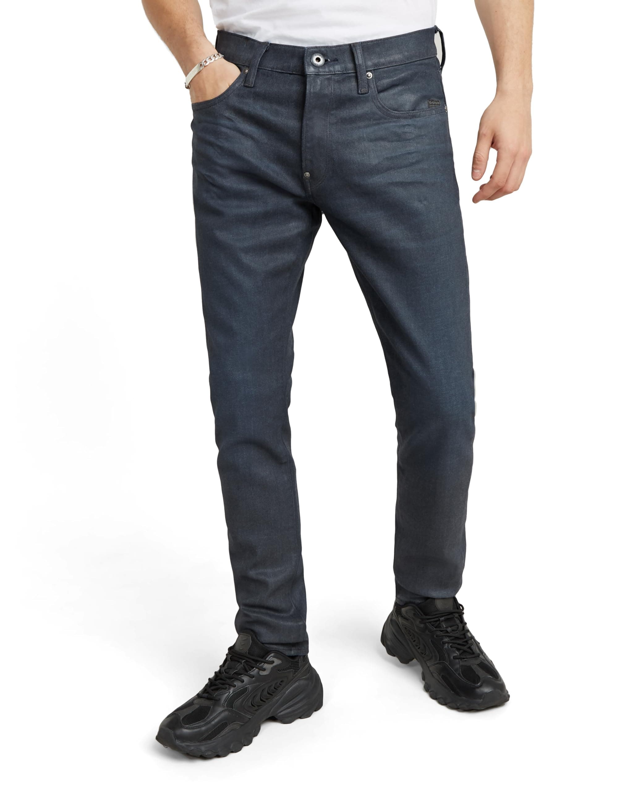 👖 G-STAR Herren Revend FWD Skinny Jeans 31W / 34L Blau 🌬️