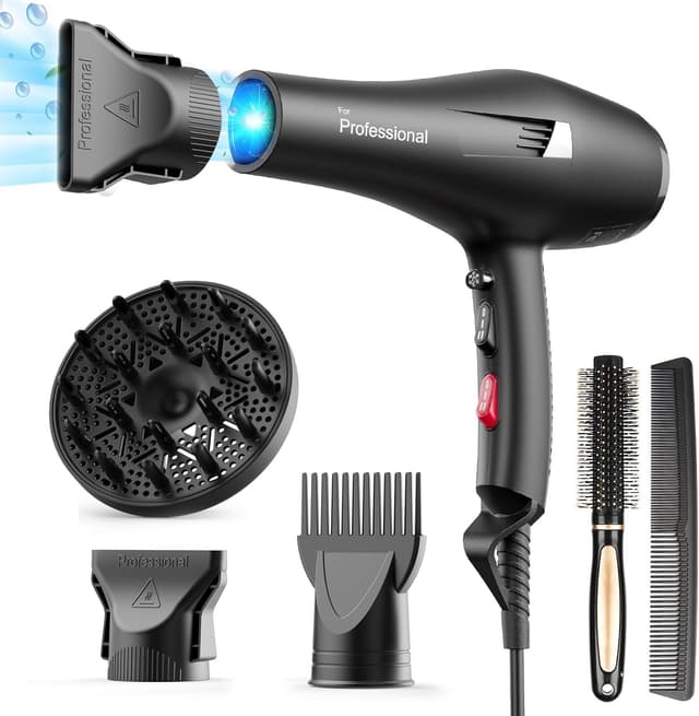 HappyGoo Föhn Ionen Profi Fön Haartrockner Hair Dryer 🌟🌬️