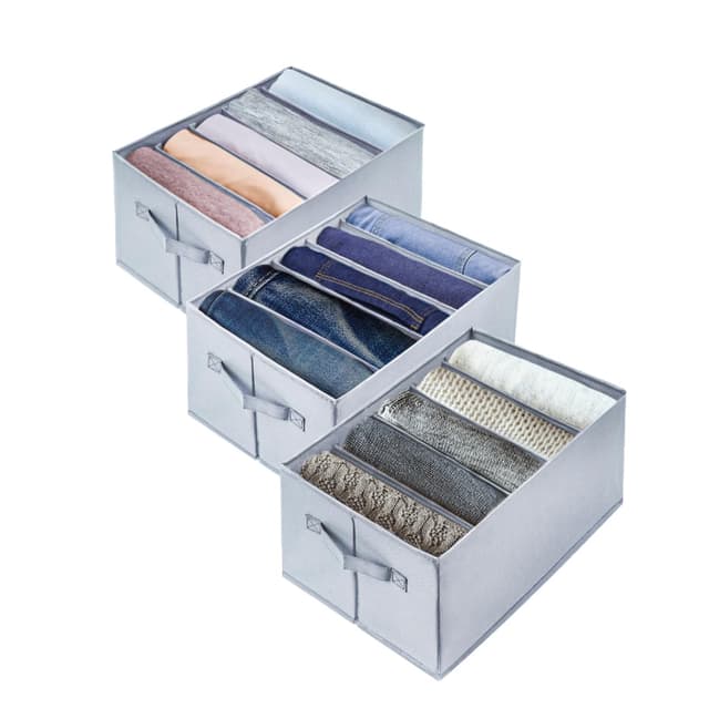 Hinrey Schrank Organizer 5 * 3 Aufbewahrungsboxen 🧳👔👗