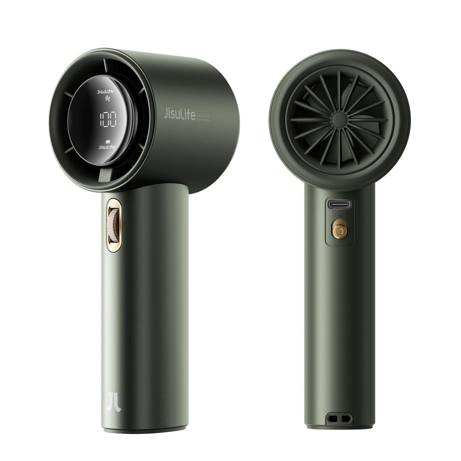 🌀🌬️ JISULIFE Tragbarer Handventilator - Turbo-Mini-Ventilator 🌿🔋