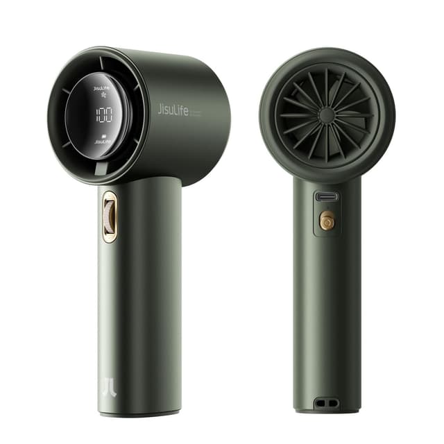 🌀🌬️ JISULIFE Tragbarer Handventilator - Turbo-Mini-Ventilator 🌿🔋