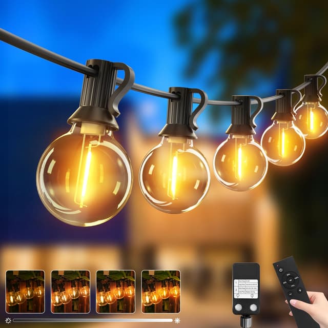🌟 Btfarm 36M Lichterkette Außen mit Fernbedienung - Angebot!