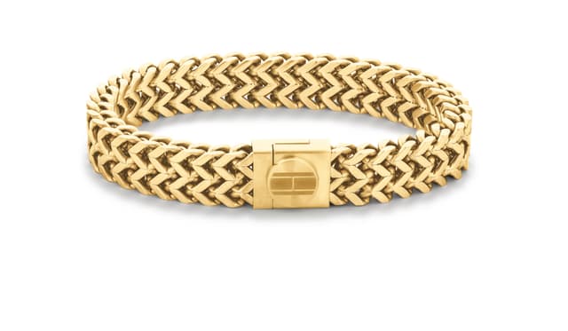 Tommy Hilfiger Armband für Herren in Gelbgold 😎🌟