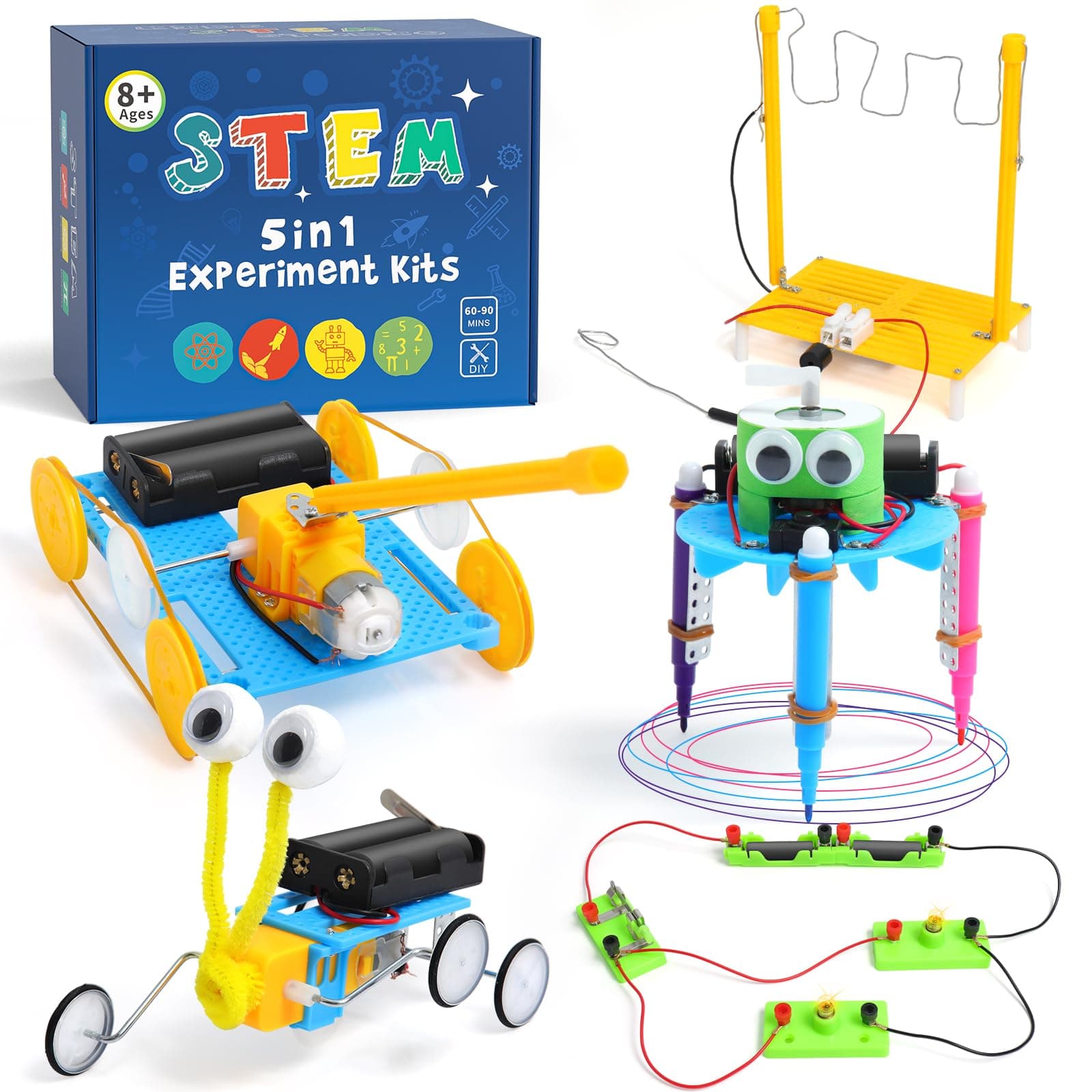 🔬 Experimente für Kinder ab 8-14 Jahre 🔧 Elektronik Baukasten 🤖 Bausatz Spielzeug Geschenke 🎁