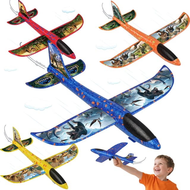 Joozmui Flugzeug Spielzeug für Draußen - Outdoor Spielzeug ab 3-8 Jahre 🛩️