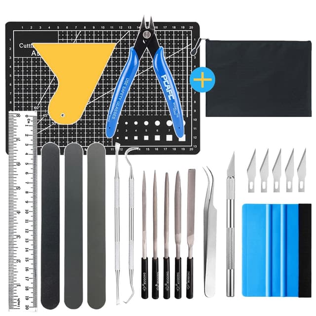 🔧🎨 X SIM FITNESSX 22 Stück DIY Bastelwerkzeug Basic Tools Set 🚗🛠️