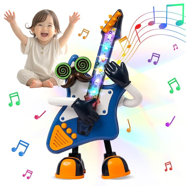 KJIXYUNG Elektrisches tanzendes Klangspielzeug 🎸