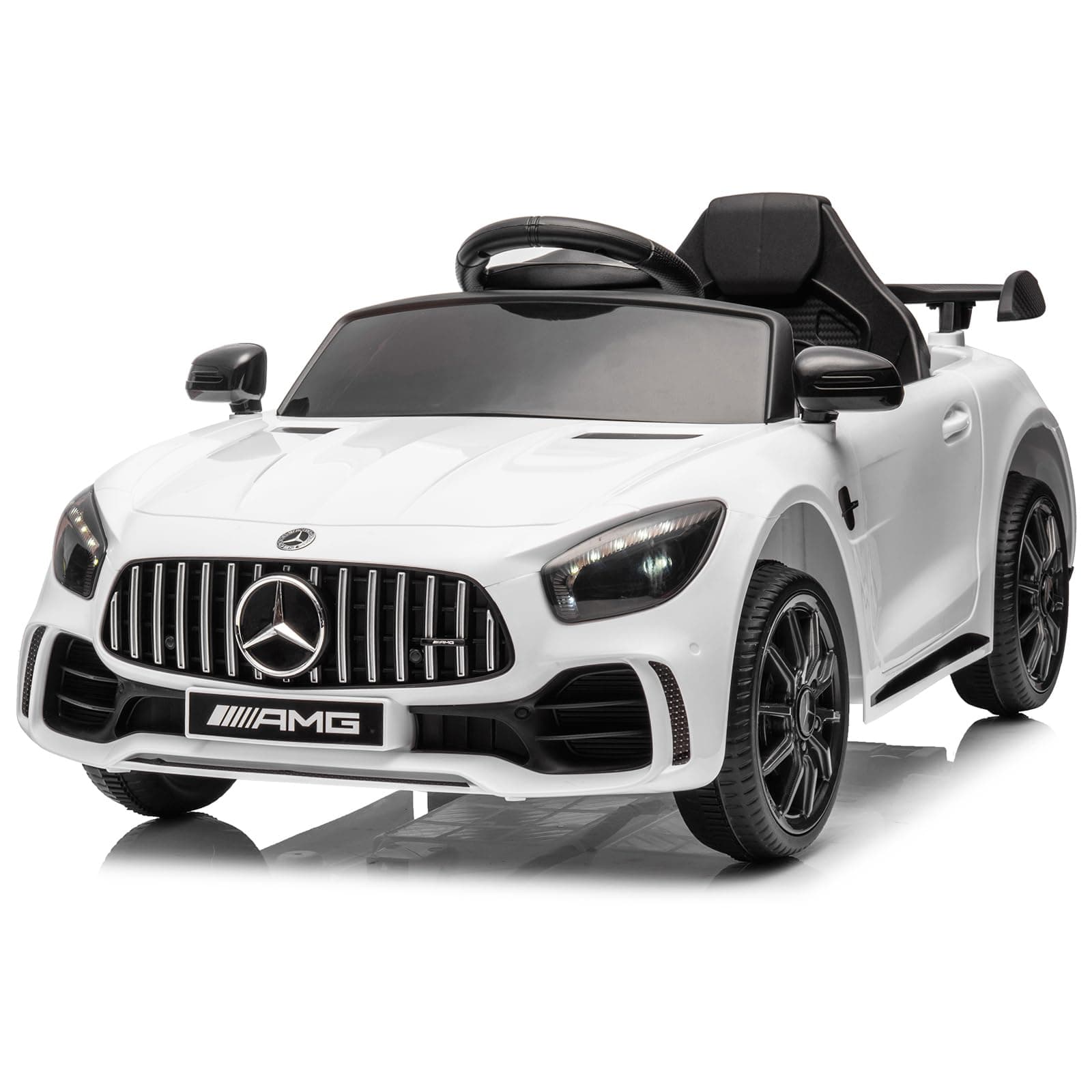 LEADZM Kinder Elektroauto Mercedes Benz AMG mit 12V Kinderauto Elektrisch 🚗💨