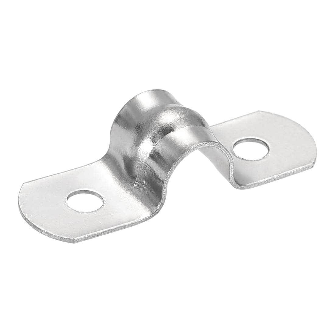 Sourcing Map 25Stk. Starres Rohrband 🌟 2 Löcher Rohrbänder 201 Rostfreier Stahl 🔧